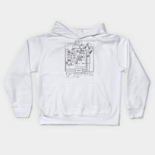 ECM Diagram Kids Hoodie